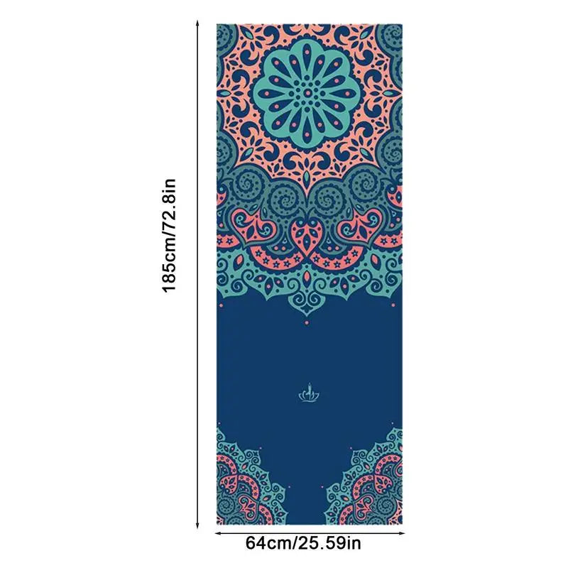 Yoga Blanket Skidless Quick Dry Towel Microfiber Sweat Absorbent Beach Essentials For Hot Yoga Pilates And Workout