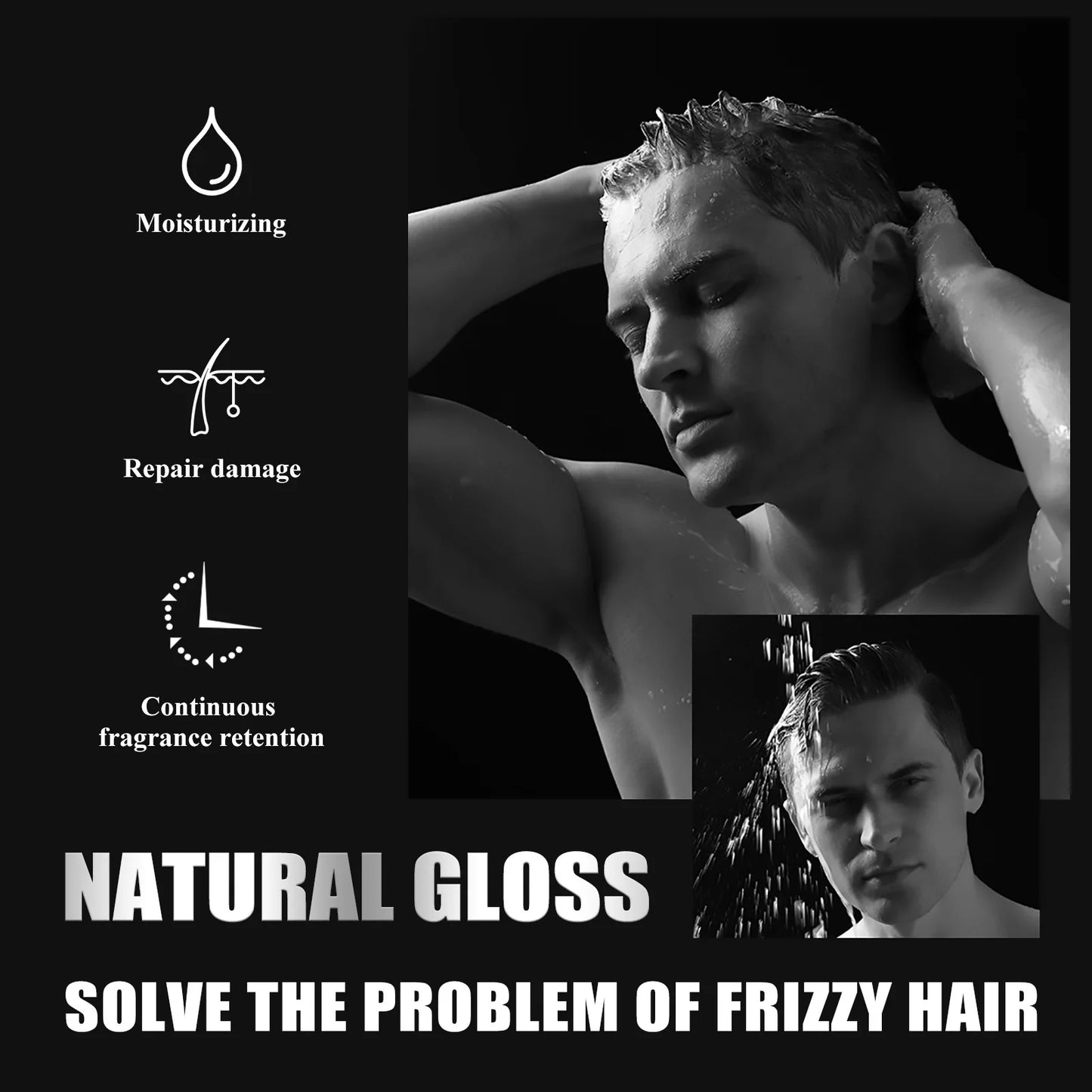 100ml Hair Styling Spray Gel Volumizing Curly Hair Fragrance Hairstyle Moisturizing Long Lasting Sculpting Hair Spray