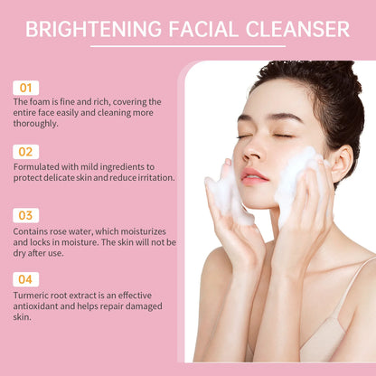 100ml Kojic Acid Turmeric Cleanser Anti Acne Oil Control