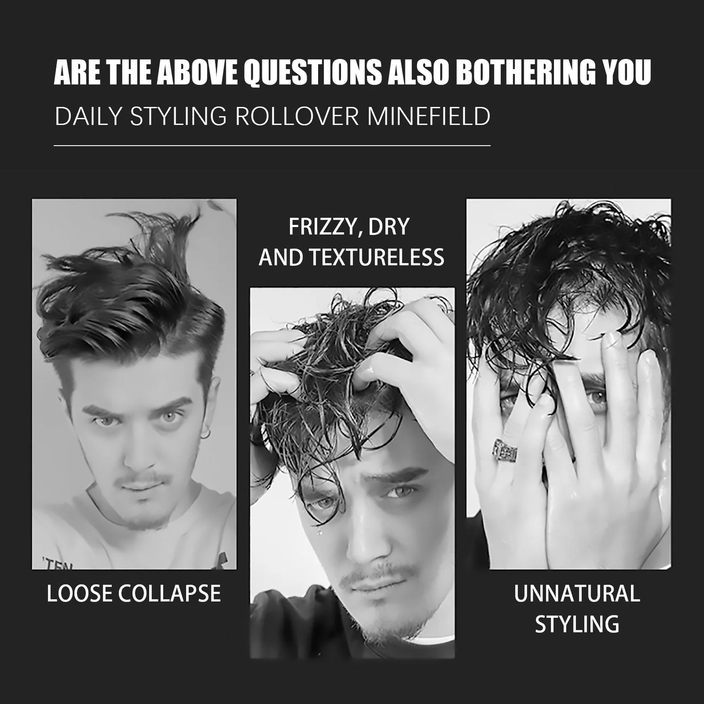 100ml Hair Styling Spray Gel Volumizing Curly Hair Fragrance Hairstyle Moisturizing Long Lasting Sculpting Hair Spray