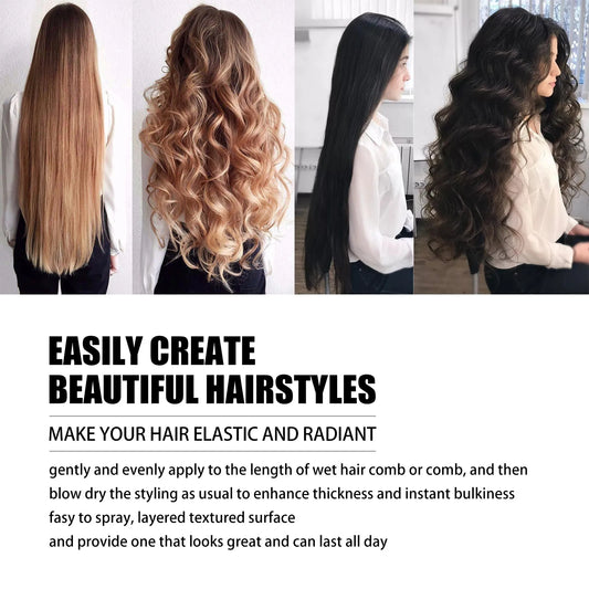 100ml Hair Styling Spray Gel Volumizing Curly Hair Fragrance Hairstyle Moisturizing Long Lasting Sculpting Hair Spray