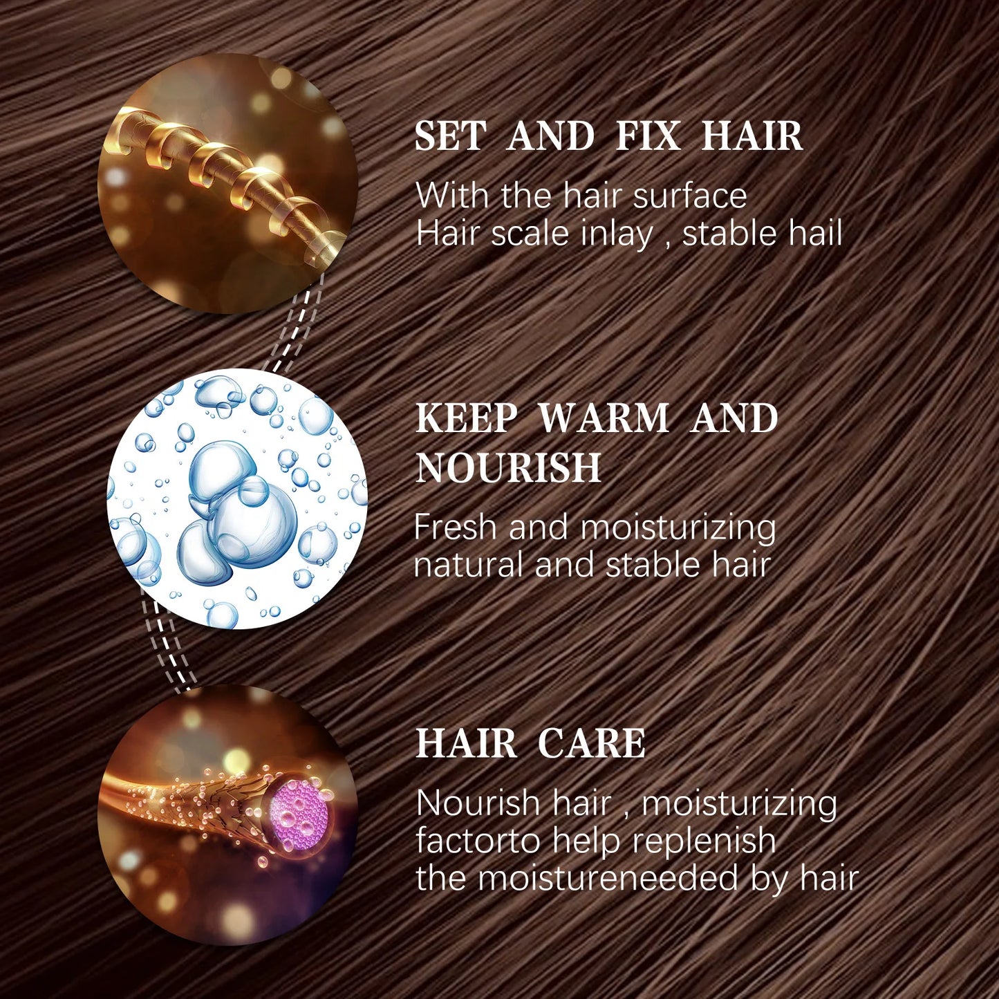 100ml Hair Styling Spray Gel Volumizing Curly Hair Fragrance Hairstyle Moisturizing Long Lasting Sculpting Hair Spray