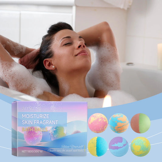 30gx6pcs Bubble Bath Bombs Aroma Exfoliating Relief