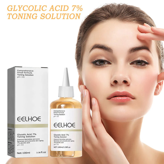 Glycolic Acid 7% Toner Shrink Pores Repair Facial Hydrates