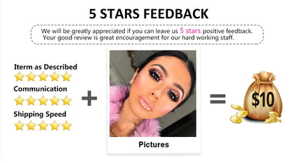 Fluffy 100% Natural Mink Lashes Make up Tool1 Pair Short Soft 15-20mm