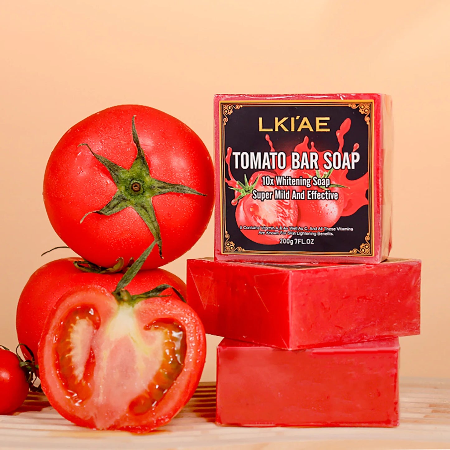 Tomato Fruit Scented Handmade Natural Bar Soap