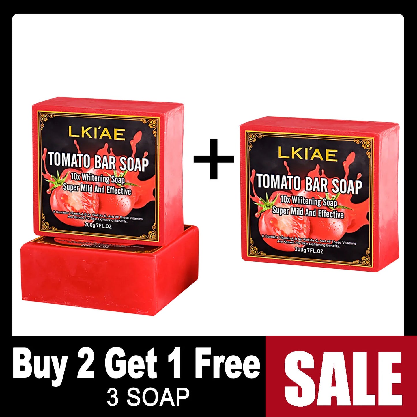 Tomato Fruit Scented Handmade Natural Bar Soap