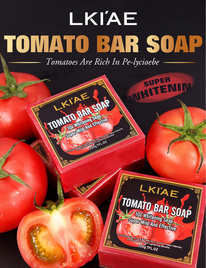 Tomato Fruit Scented Handmade Natural Bar Soap