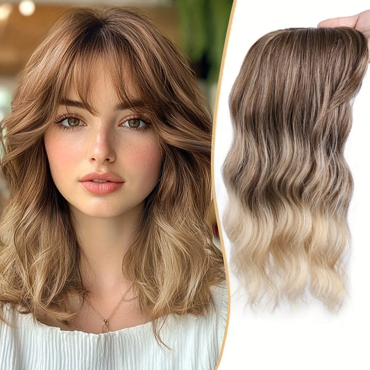 Hair Toppers For Women, 14inch Curly Hair Topper For Women