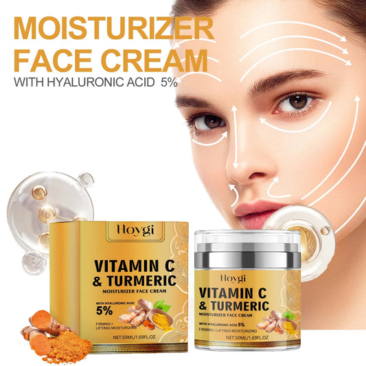 Vitamin C &Turmeric Moisturizer Face Cream Fade Dark Spot