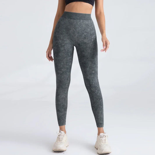 V Back Yoga Pants Women Workout Sport Leggings Fitness Seamless Leggings