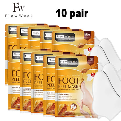 Peeling Foot Mask Repairs Heels & Removes Dry Dead Skin Feet Exfoliating Foot