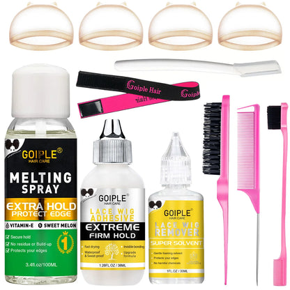 Melting and Holding Spray for Lace Wigs Invisible Bond