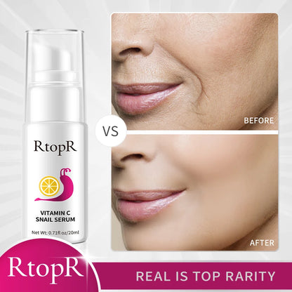 Vitamin C Snail Essence Anti-aging Anti-wrinkle Shrink Pores