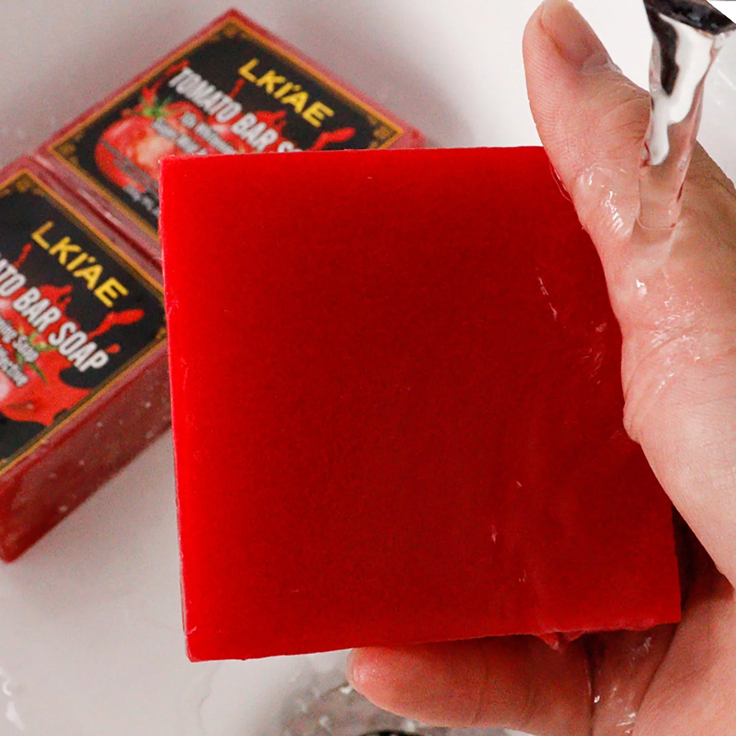 Tomato Fruit Scented Handmade Natural Bar Soap