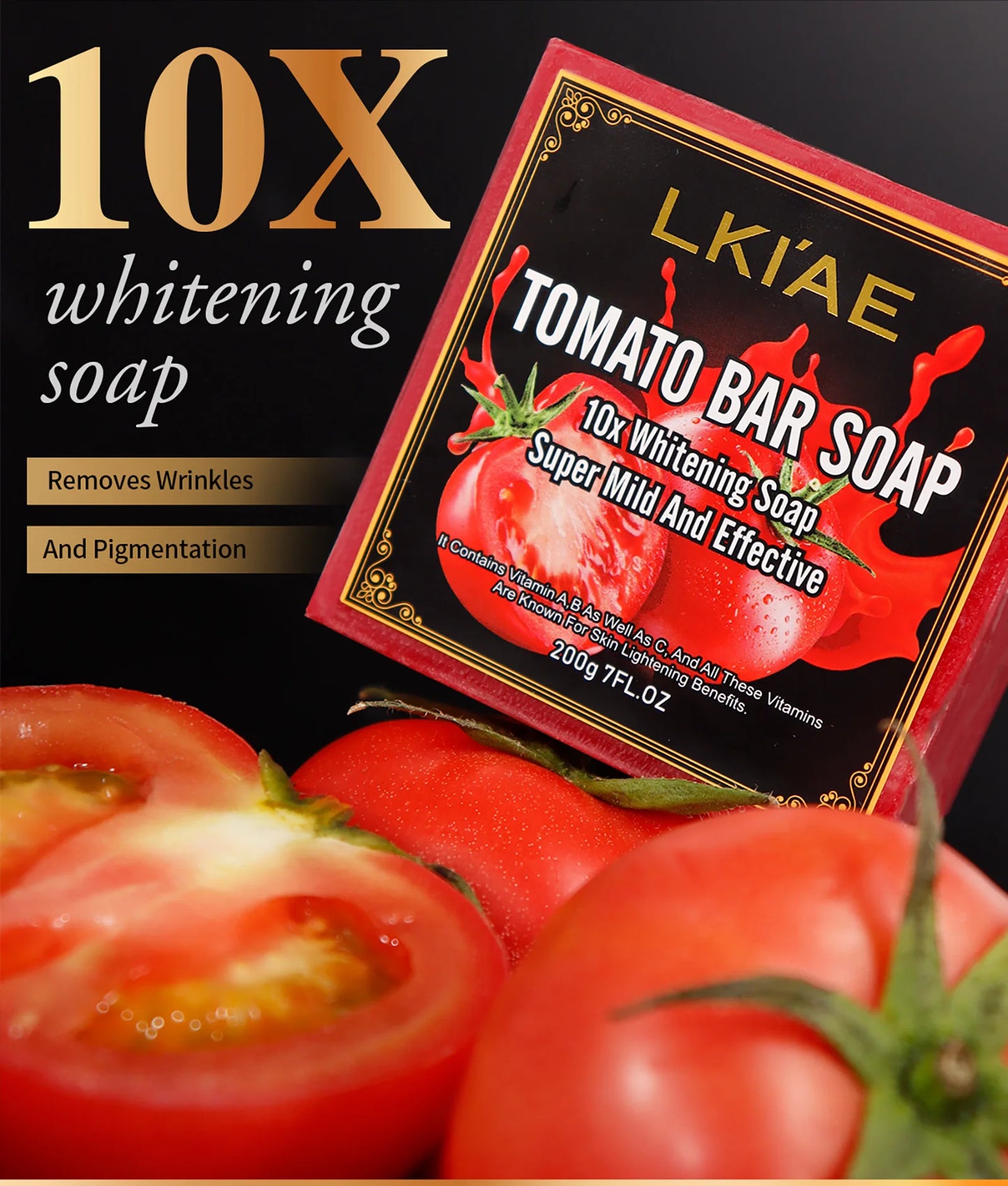 Tomato Fruit Scented Handmade Natural Bar Soap