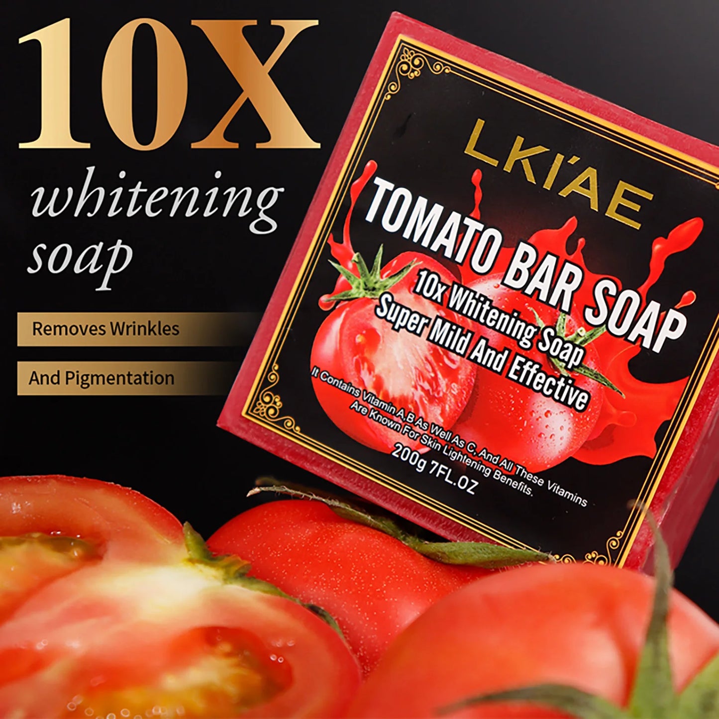 Tomato Fruit Scented Handmade Natural Bar Soap