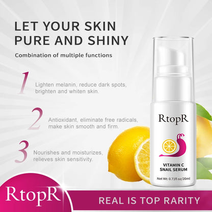 Vitamin C Snail Essence Anti-aging Anti-wrinkle Shrink Pores