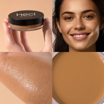 Waterproof Foundation Full Coverage, Oil-control Matte Cream Foundation