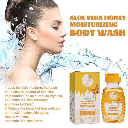 Honey Shower Gels Refreshing Moisturizing Body Wash Smooth Gentle