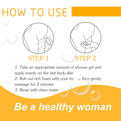 Women Shower Gel Body Private Parts Cleansing Refreshing