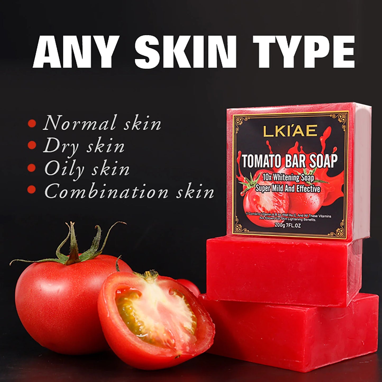 Tomato Fruit Scented Handmade Natural Bar Soap