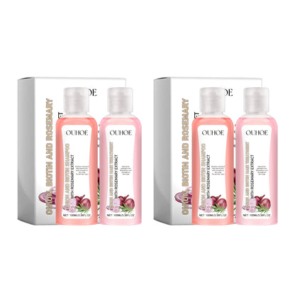 Biotin Rosemary Shampoo Care Set Shampoo Conditioner For All Hair Types
