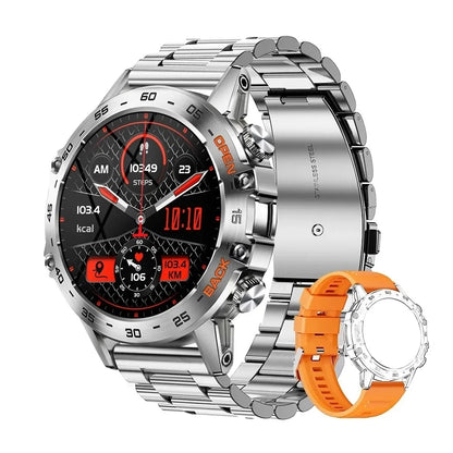 Smartwatch 1.39" Bluetooth  Fitness Heart Rate Health For Android IOS