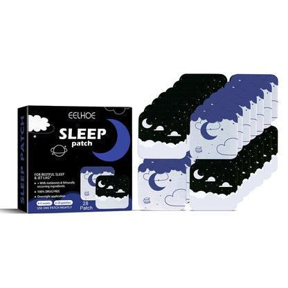 28pcs Neurasthenia Sleeping Sticker Natural for Adults Anxiety Relief Patches Herbal Medical Body Care Products Health Supplies