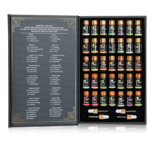 35 Bottles Essential Oils Set For Humidifier Making Candle