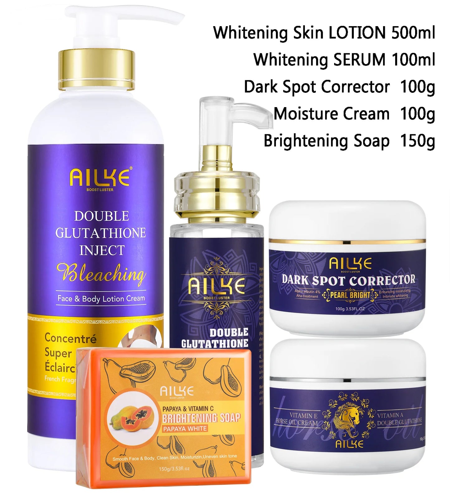 5-in-1 Women Skin Care Kit, With Body Lotion