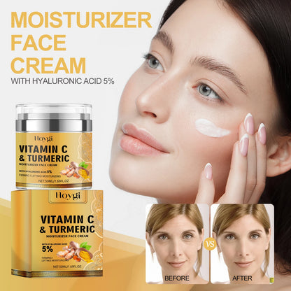 Vitamin C &Turmeric Moisturizer Face Cream Fade Dark Spot