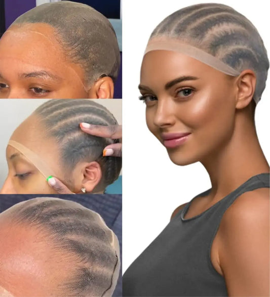 HD Wig Caps High Quality Transparent HD Hair Nets  Stretchy Lace Front or Women