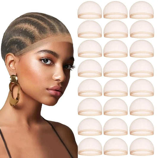 HD Wig Caps High Quality Transparent HD Hair Nets  Stretchy Lace Front or Women